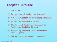 Page 2: Chapter 1 Marketing Research Malhotra