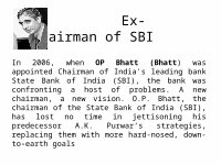Page 6: Case study of SBI Bank