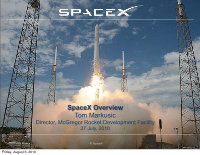 SpaceX Overview Tom Markusic - [PDF Document]